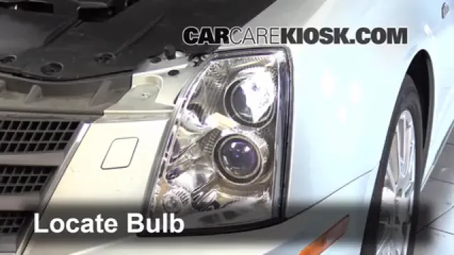 2011 Cadillac STS 3.6L V6 Luces Faro delantero (reemplazar foco)